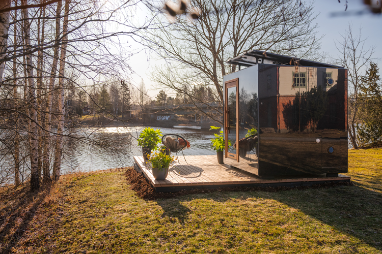 Kirami FinVision® -sauna Zero M - un design più in linea con lo stile europeo