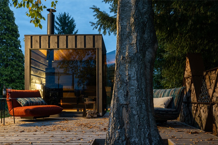 Ho provato la prima sauna Kirami FinVision® in Svizzera e mi è sembrato di tornare a casa!