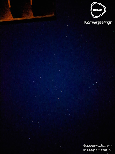 Il cielo stellato lo scorso inverno - non vediamo l'ora di osservare le stelle dalla tinozza in autunno e in inverno | Kirami