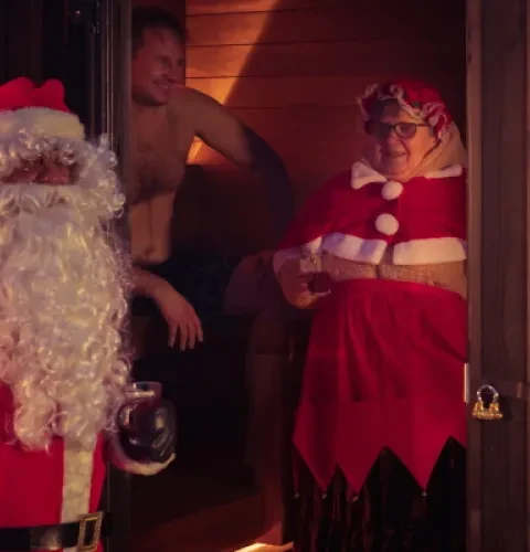 Una buona sauna di Natale è il modo migliore per lasciarsi la vita quotidiana alle spalle | Kirami FinVision® Annex 