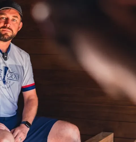 Nate Sexton (USA) - Intervista nella Kirami FinVision® -sauna | European Open Frisbee Golf -tapahtuma