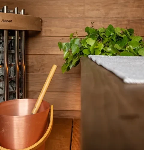 La tradizionale sauna finlandese