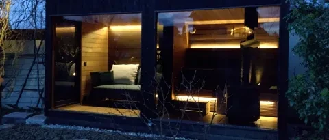 Saunas are becoming increasingly popular in Switzerland.