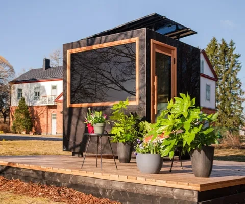 Kirami FinVision® -sauna Zero M Solar System