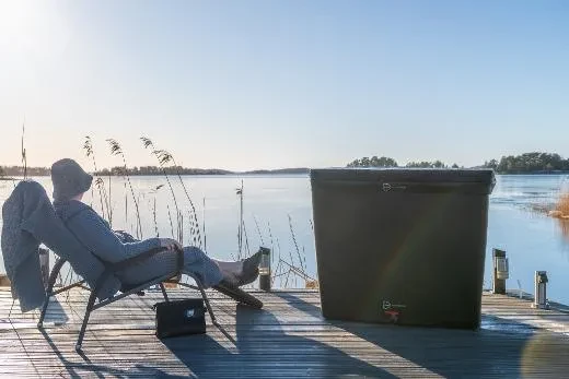 Comfort BlackIce S - BlackLeather, grigio