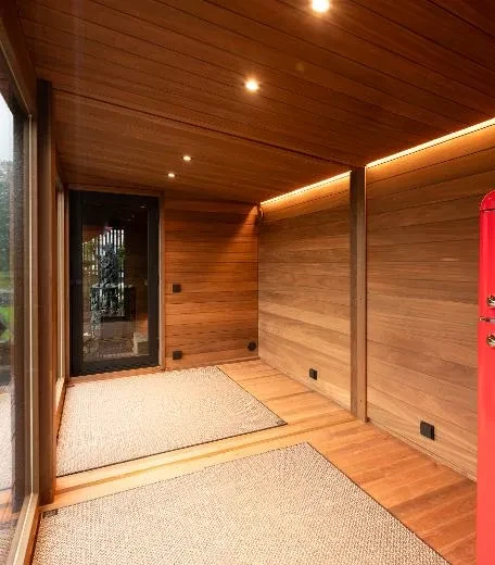 Kirami FinVision® -lounge XL Misty, una struttura adatta al tuo giardino