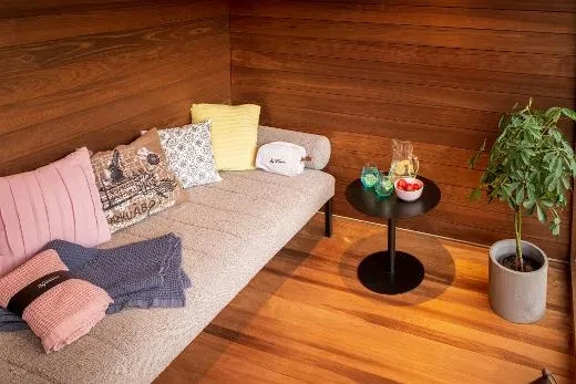 Kirami FinVision® - lounge M Misty - il miglior edificio all'aperto dove è rilassante stare.