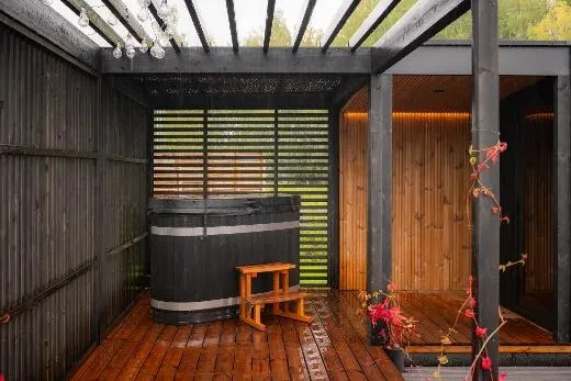 Kirami FinVision® -pergola è un modulo bello e leggero