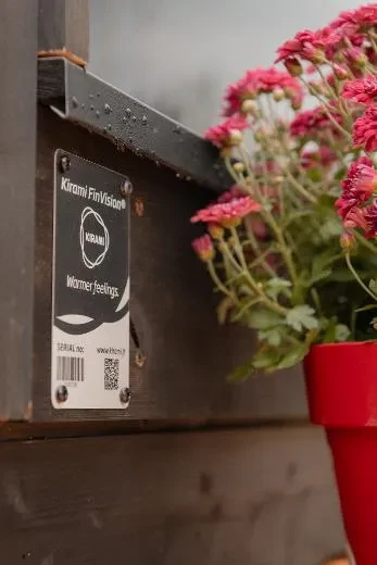 Kirami FinVision® -sauna M Misty | La sauna da giardino