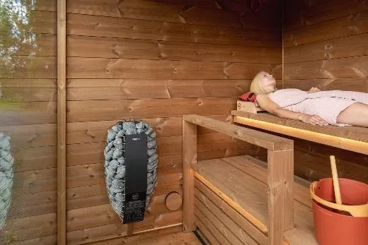 Kirami FinVision® -sauna M Nordic Dawn (Giusto), Spirit 9kW