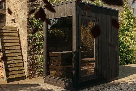 Kirami FinVision® -sauna S Misty | Una piccola sauna per il tuo giardino